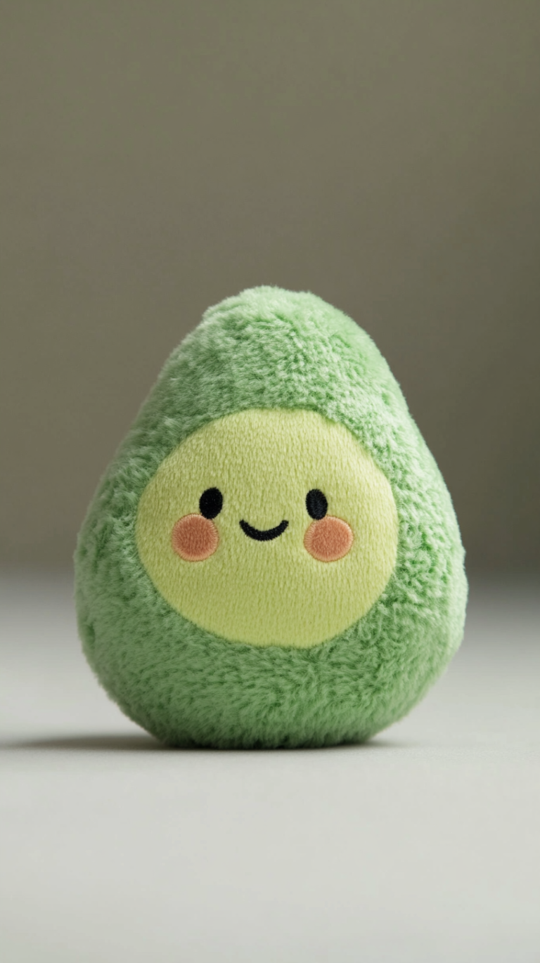 avacado plush toy