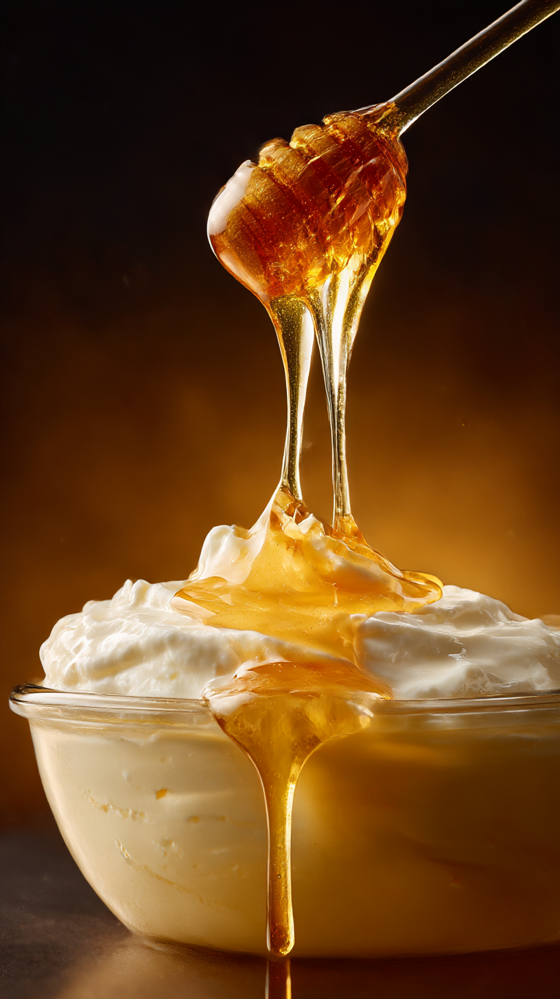 MidJourney Prompt for Honey Drizzle