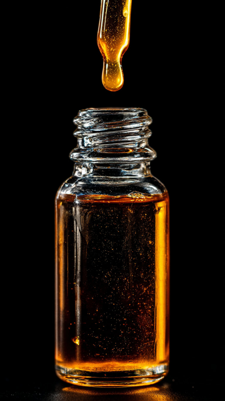 golden serum drop